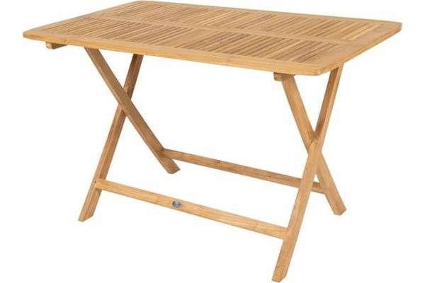 Teak sammenleggbart bord*