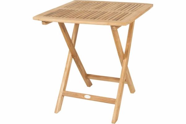 Teak sammenleggbart bord cafe*