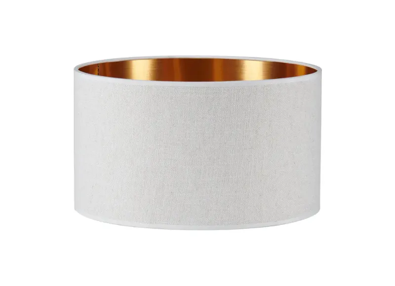 Bordlampe Venice Brass  inkl skjerm rund h69