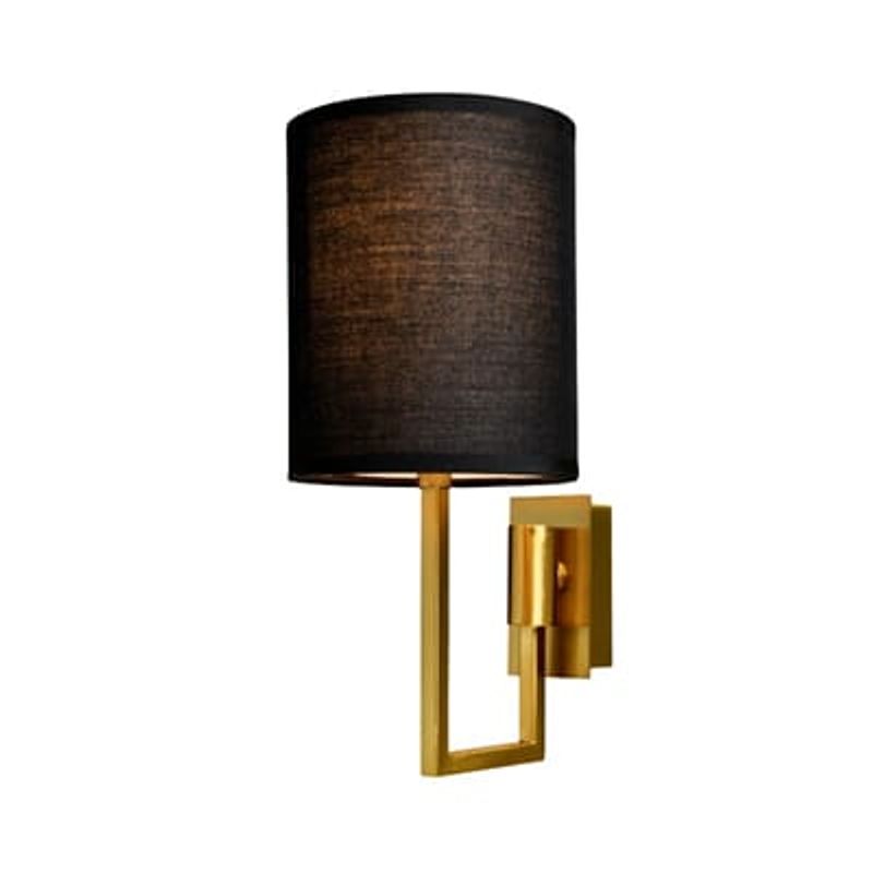 Vegg lampe antrasitt m skjerm*